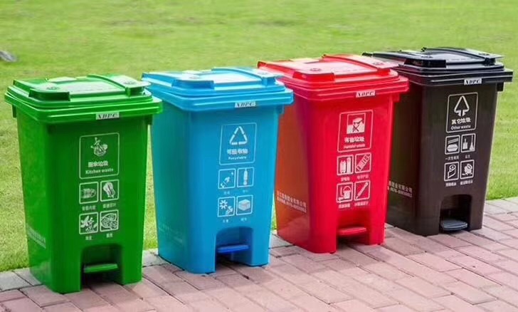 農(nóng)村分類(lèi)垃圾桶